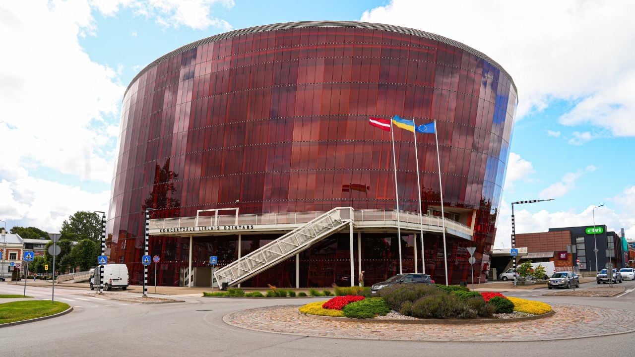 Great Amber Concert Hall in Liepāja, Latvia