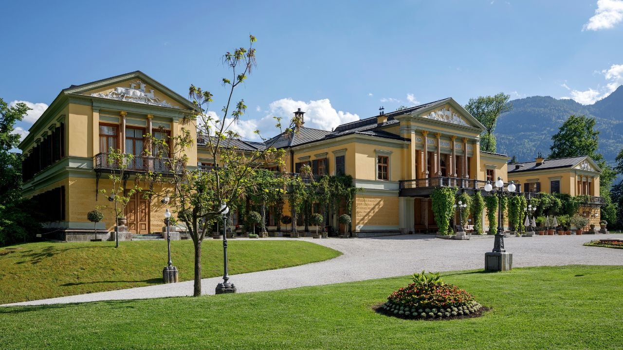 Kaiservilla and park in Bad Ischl, Austria
