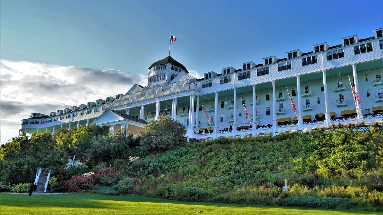 Grand Hotel on Mackinac Island, Michigan - September 2020