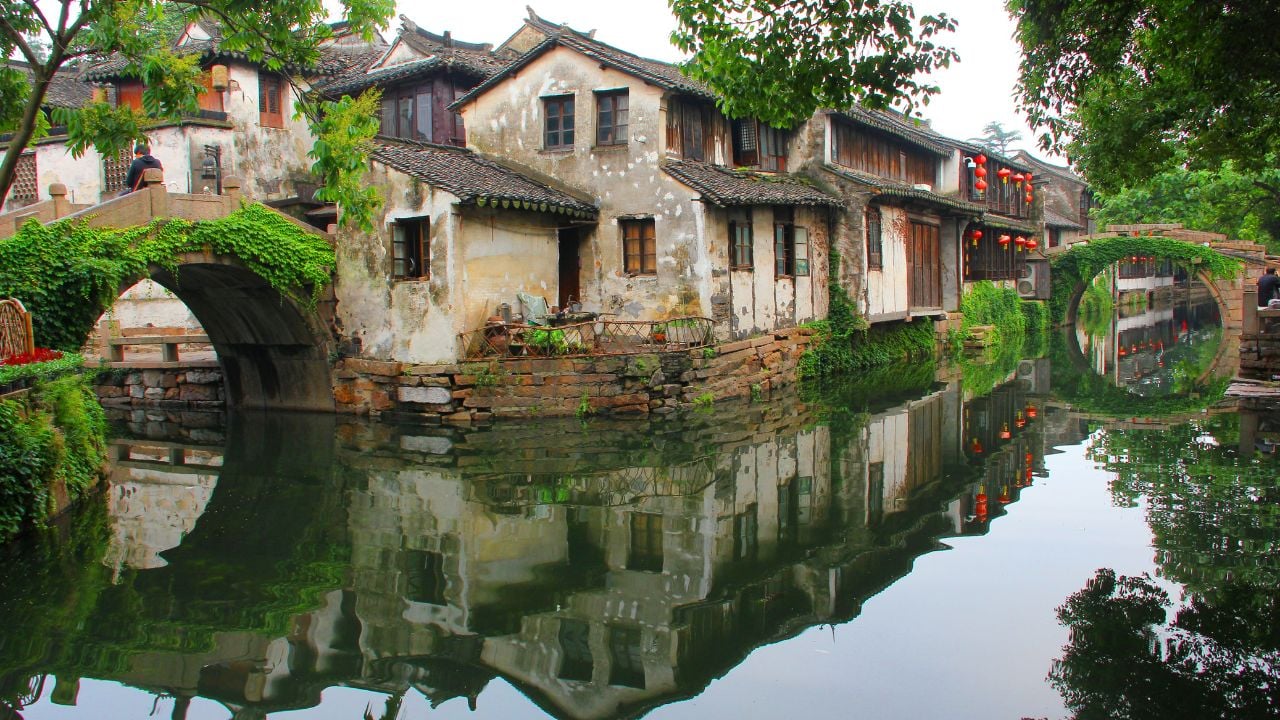 Zhouzhuang, Ancient Town, Water Town, Jiangsu Province, China