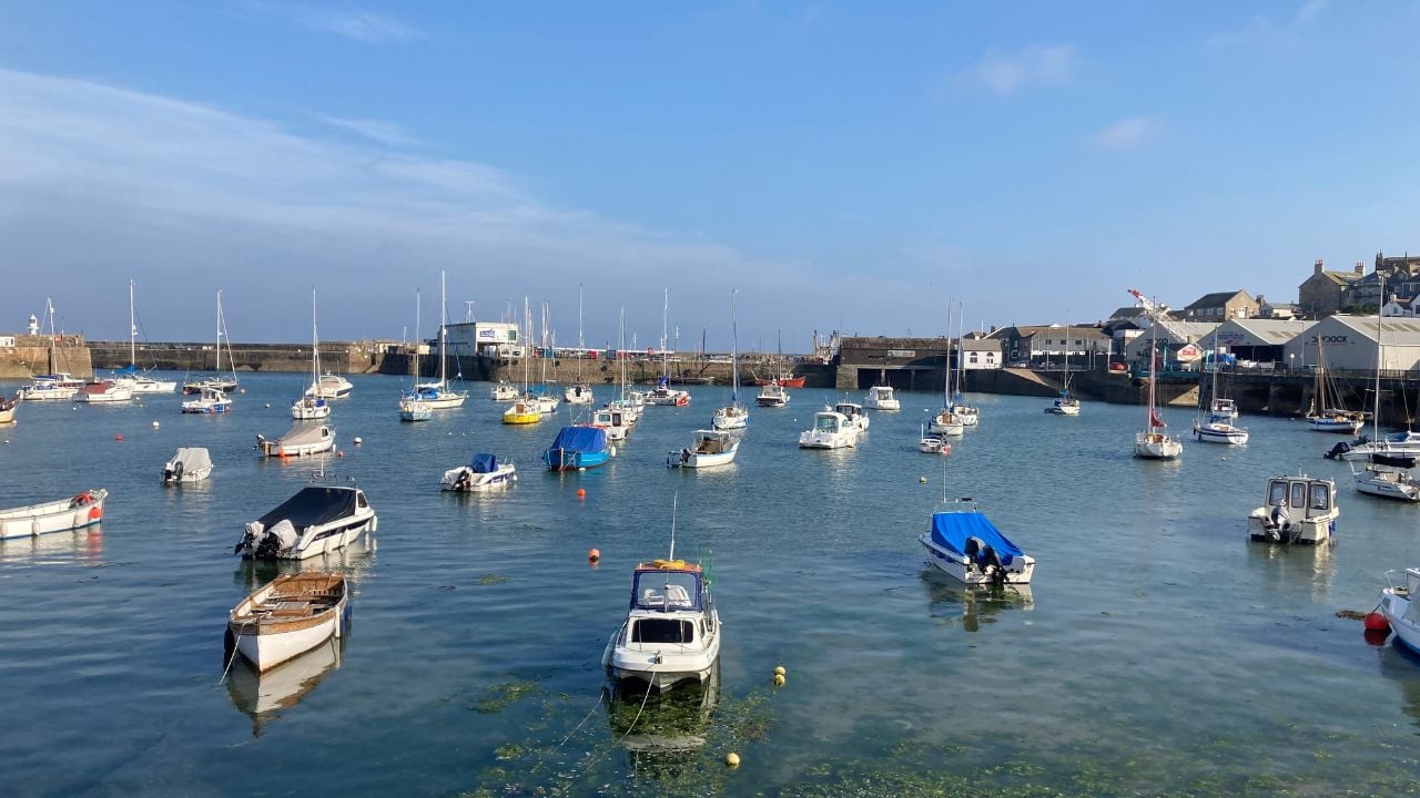 Harbour on a sunny day