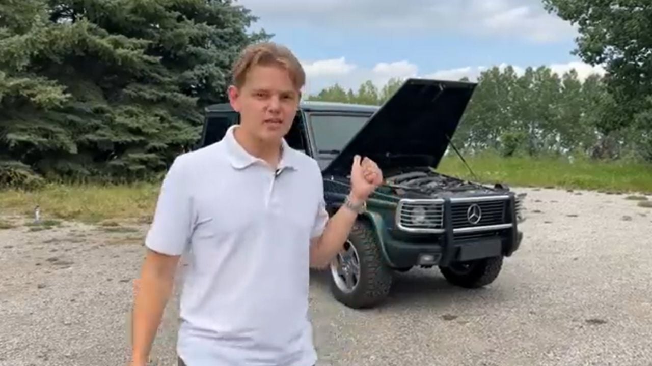TJ Lamb and the abandoned G Wagon