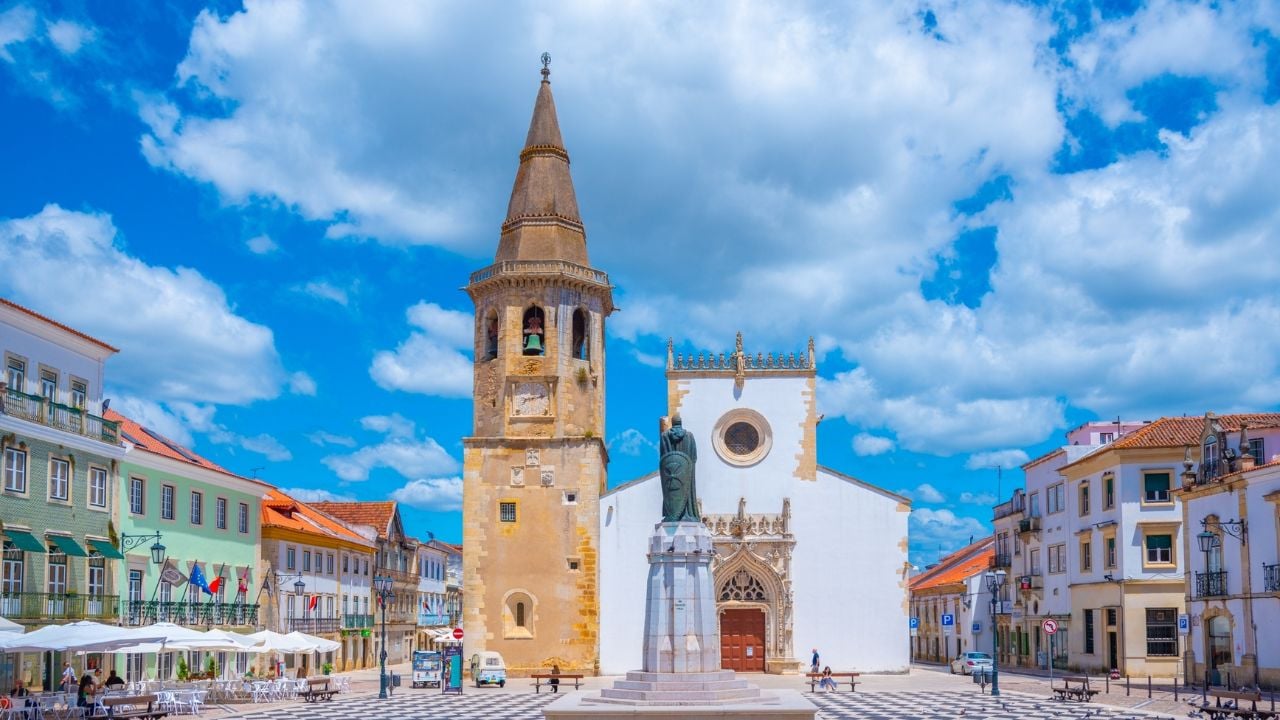 Church of Sao Joao Batista in Tomar, Portugal.