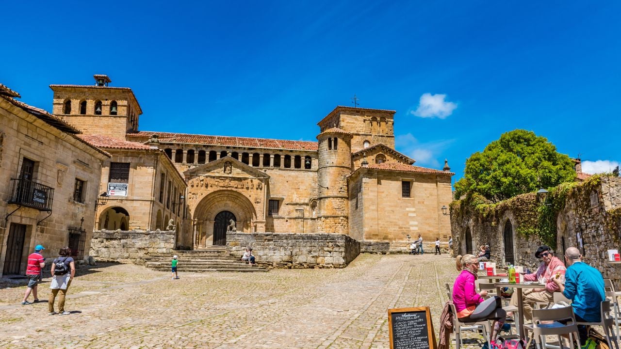 Collegiate Church of Santa Juliana in Santillana del Mar, Cantabria, Spain