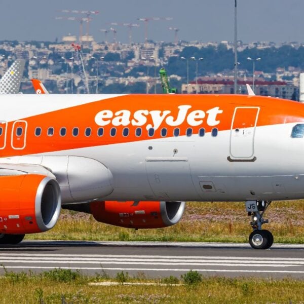 EasyJet Airbus A320 airplane