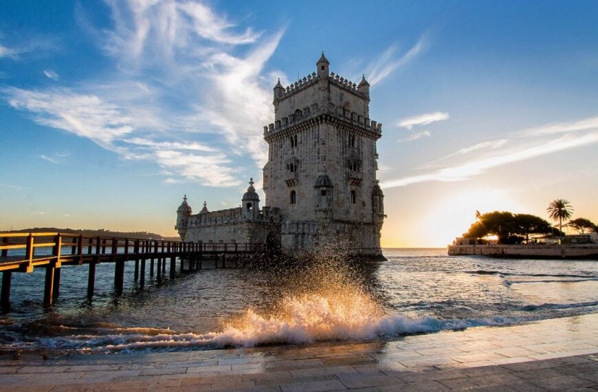 Torre de Belem/Belem Tower, Lisboa, Portugal - one of the most famous attractions of Portugal