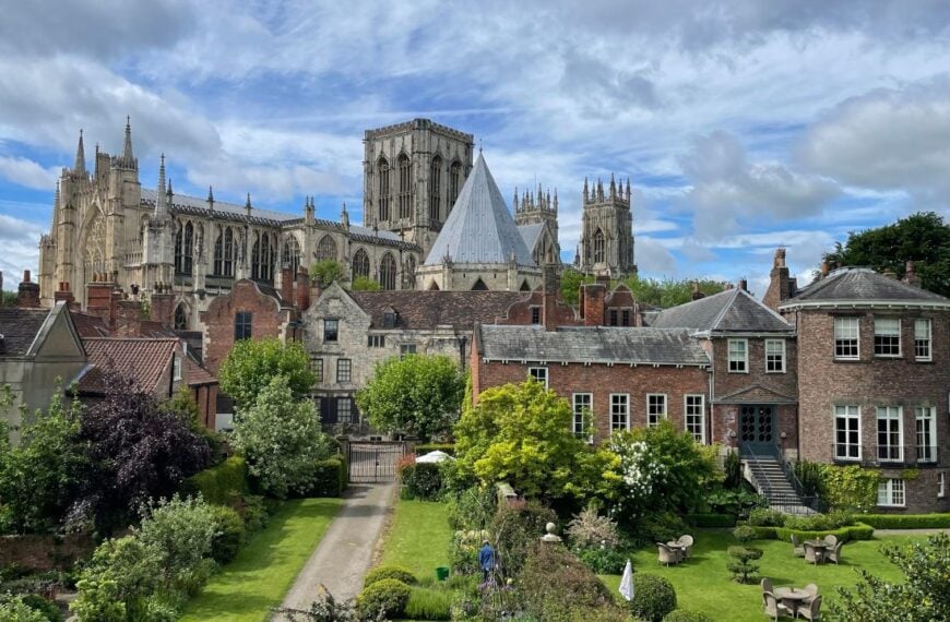 A view of York Minister from the city walls