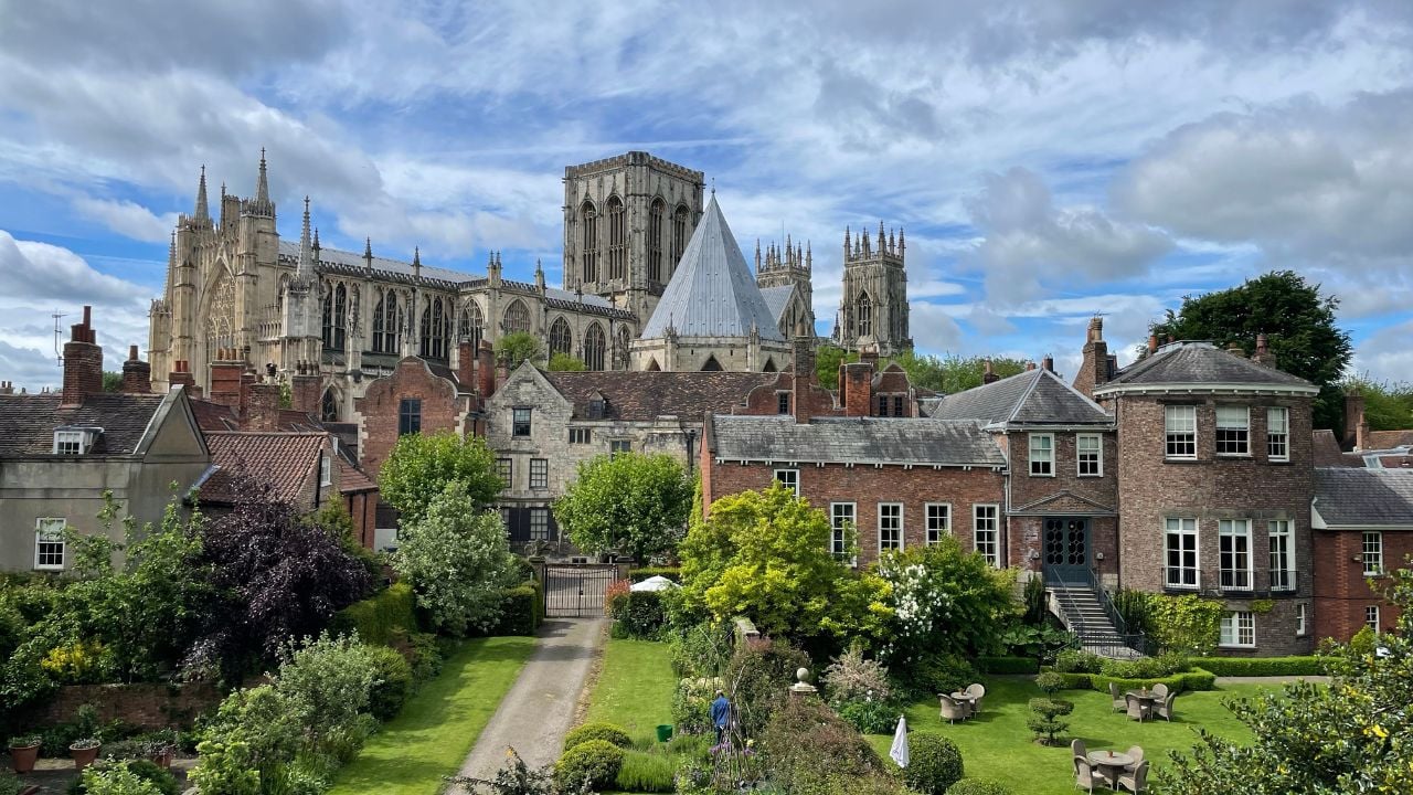 A view of York Minister from the city walls