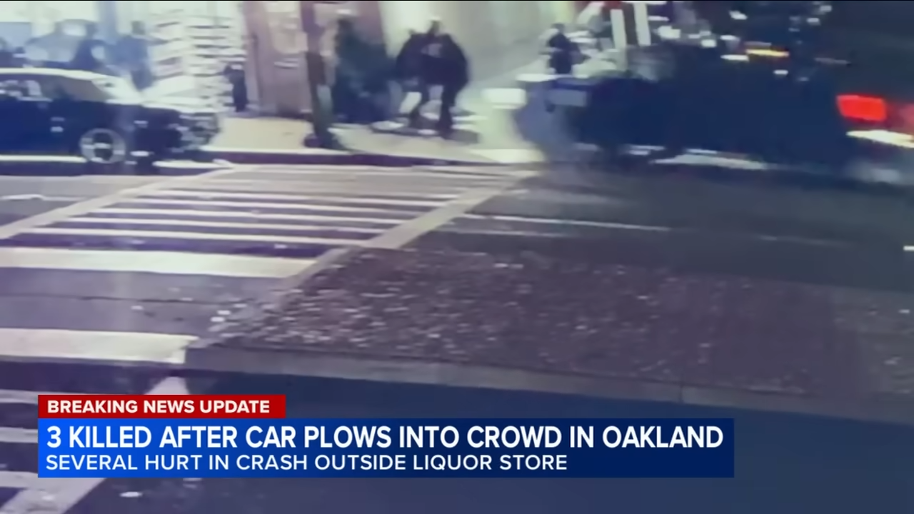 teen drives into crowd and kills three