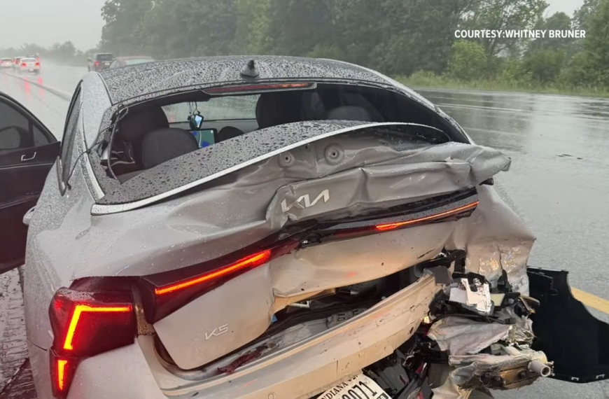 woman looking for driver hit and run