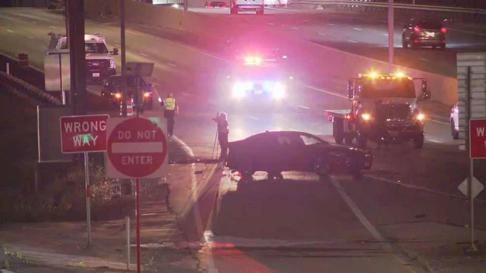 man hit by car after accident