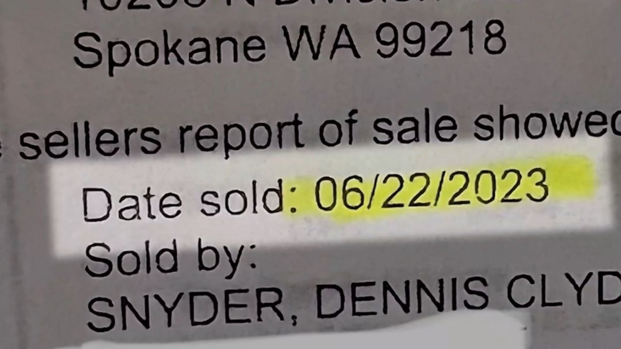 dennis snyder vehicle sold 2023