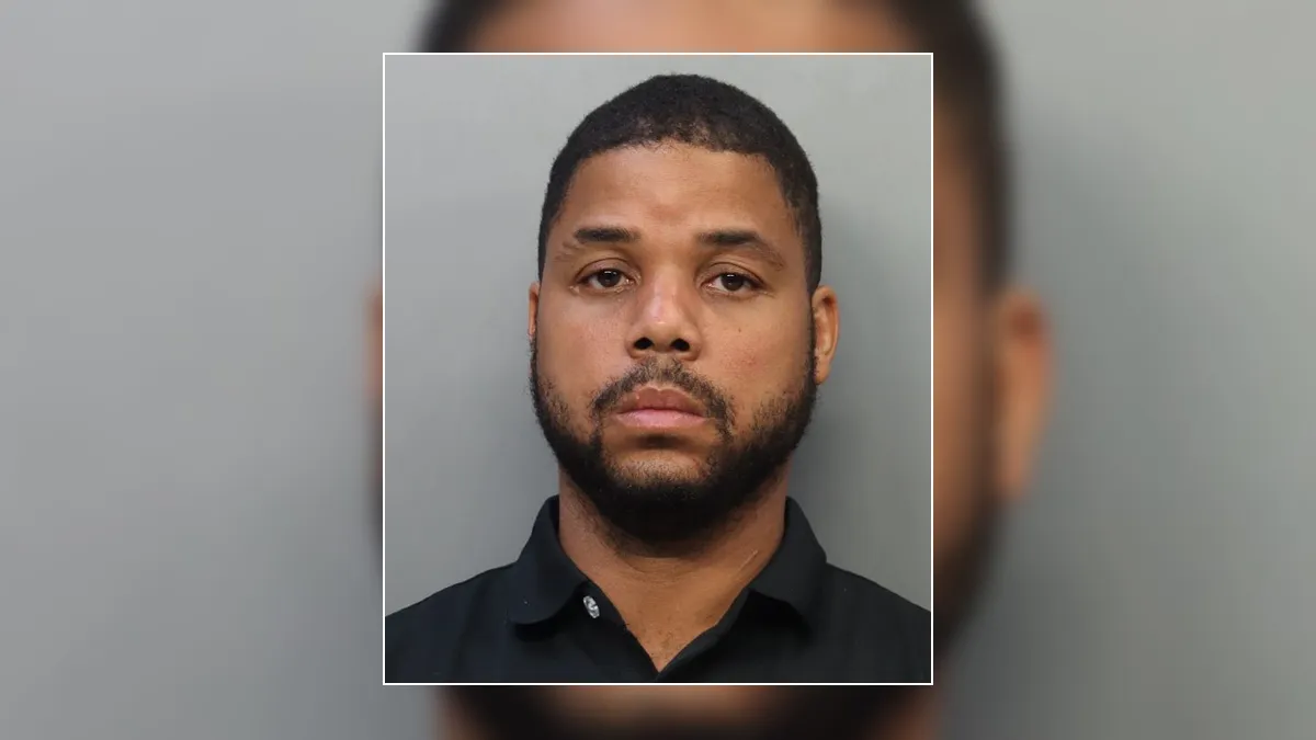 luis andrew james mugshot after dui crash