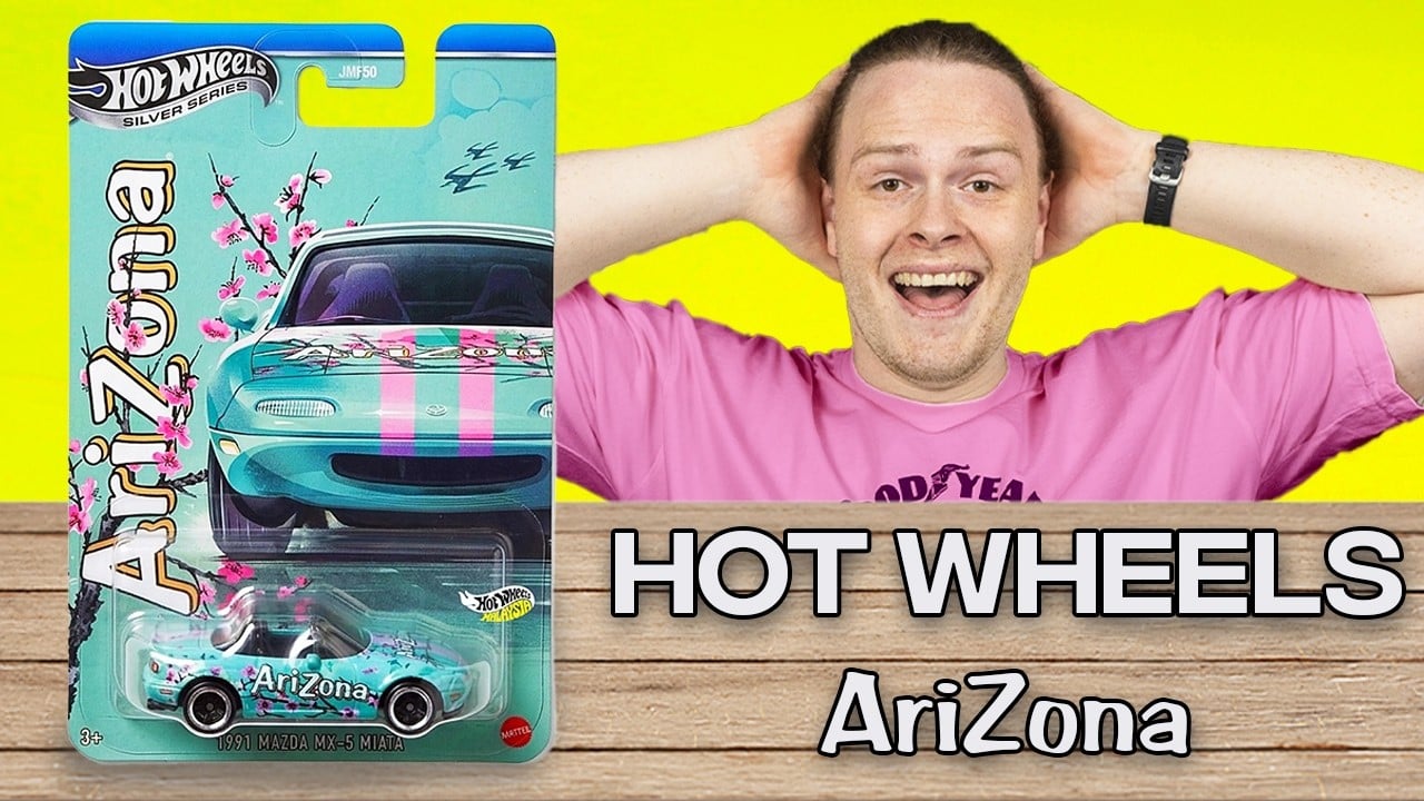 Hold the iced tea — AriZona just teamed up with Hot Wheels on a 99-cent collectible car.