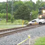 train hits car test simulation