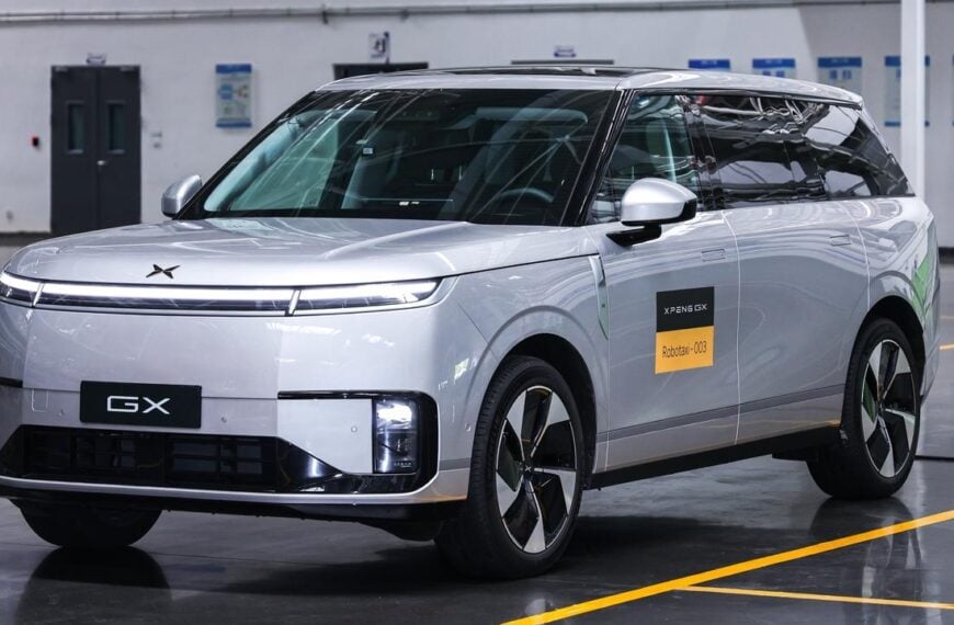 Xpeng robotaxi.