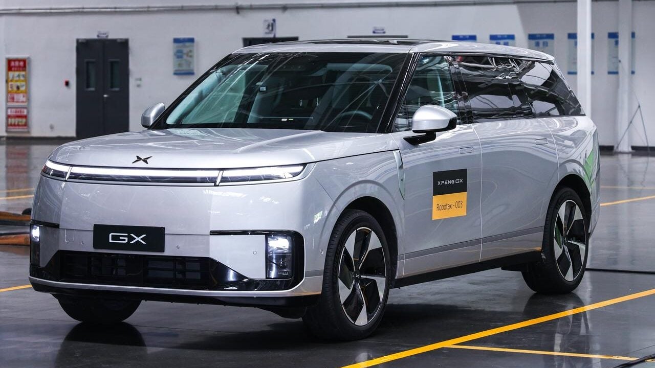 Xpeng robotaxi.