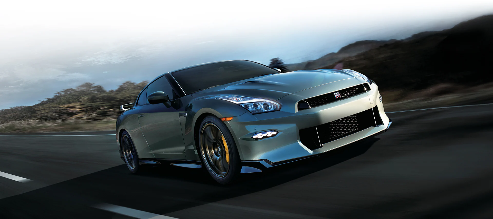 2025 Nissan GT-R Front Quarter