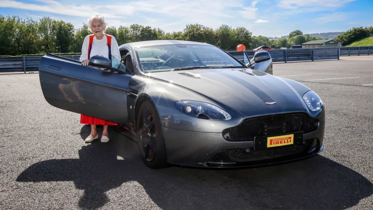98-Year-Old Thrill Seeker Hits 130mph at Thruxton Race Circuit