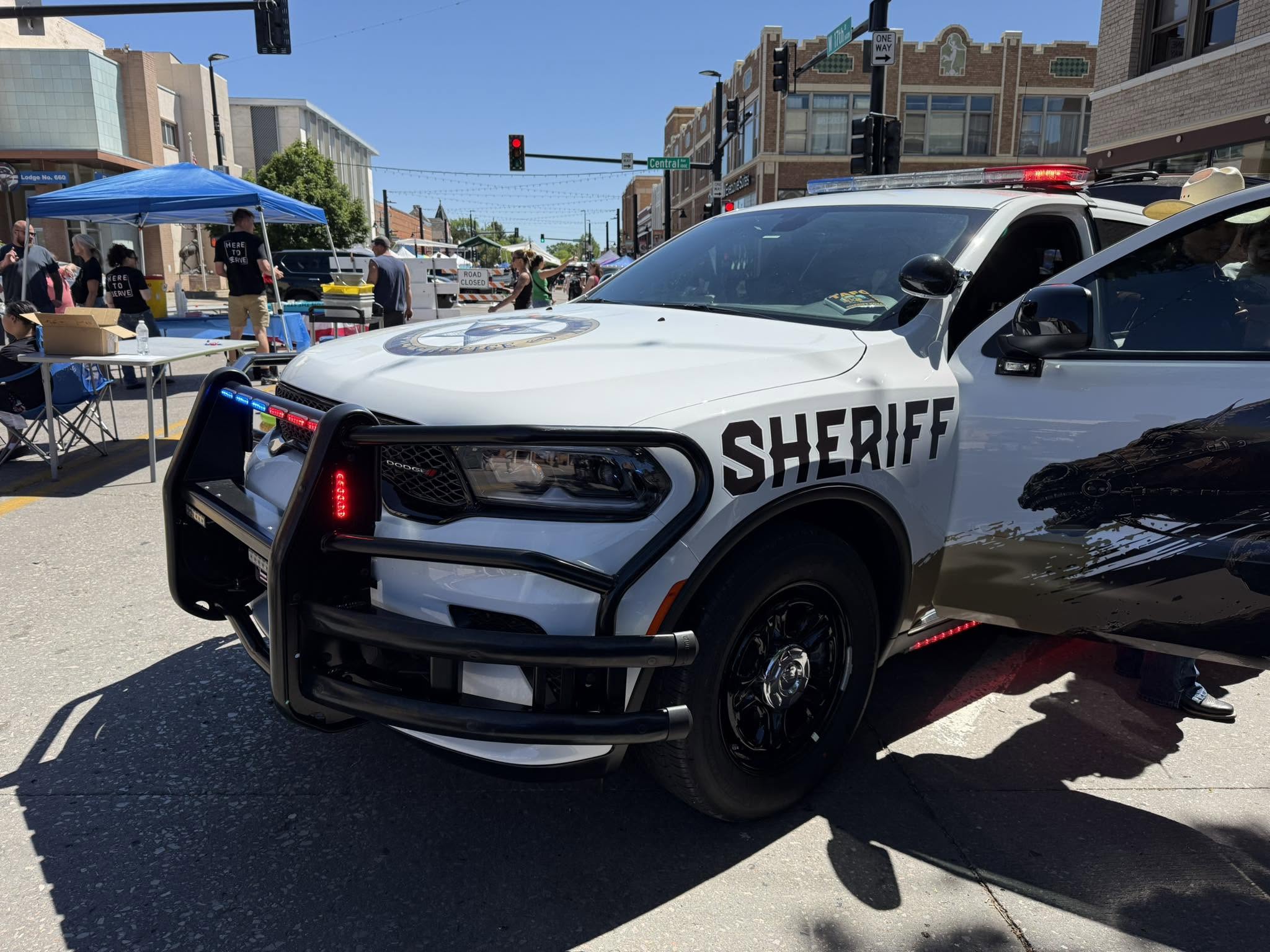 A sheriff wanted a Western film look for his new SUV.
