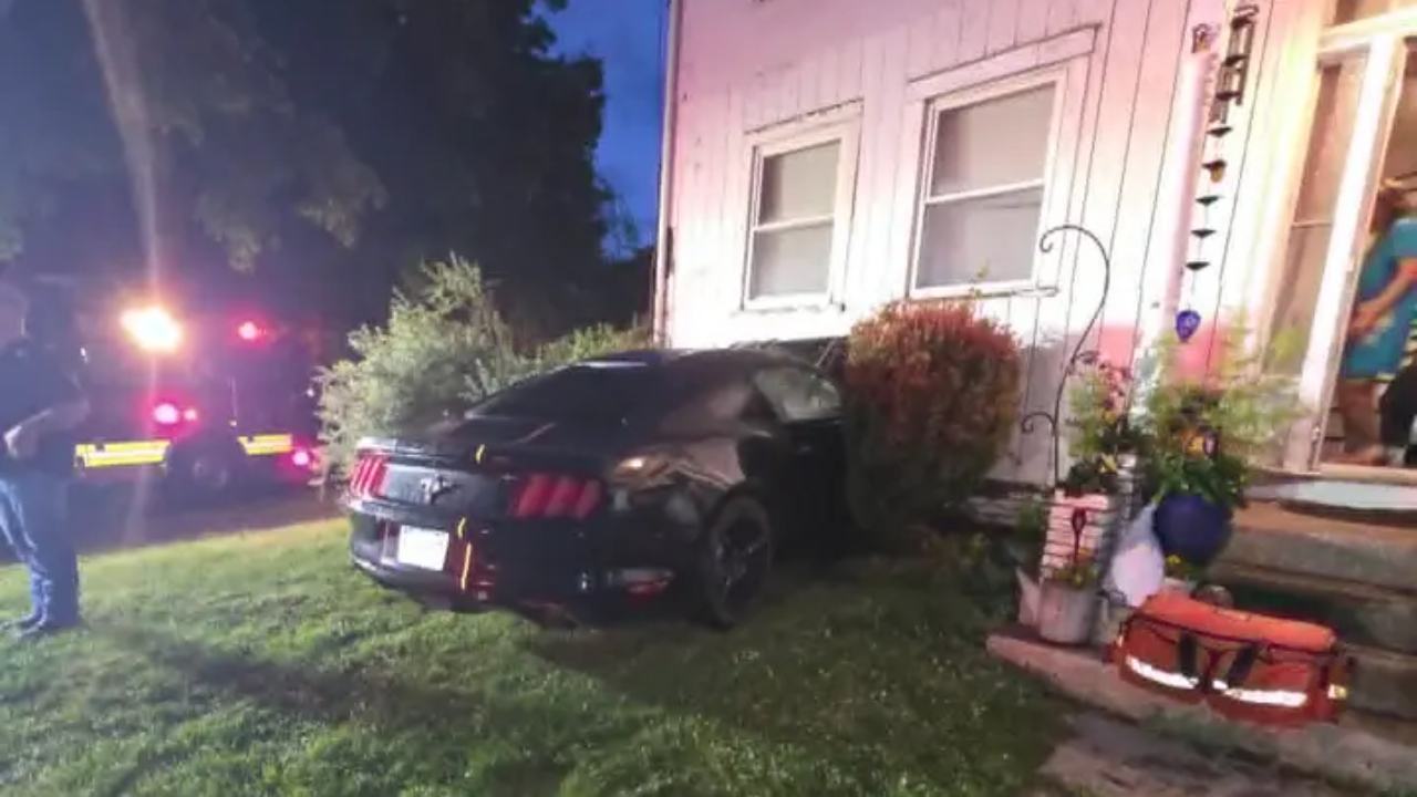 Second crash this year into their East Windsor home