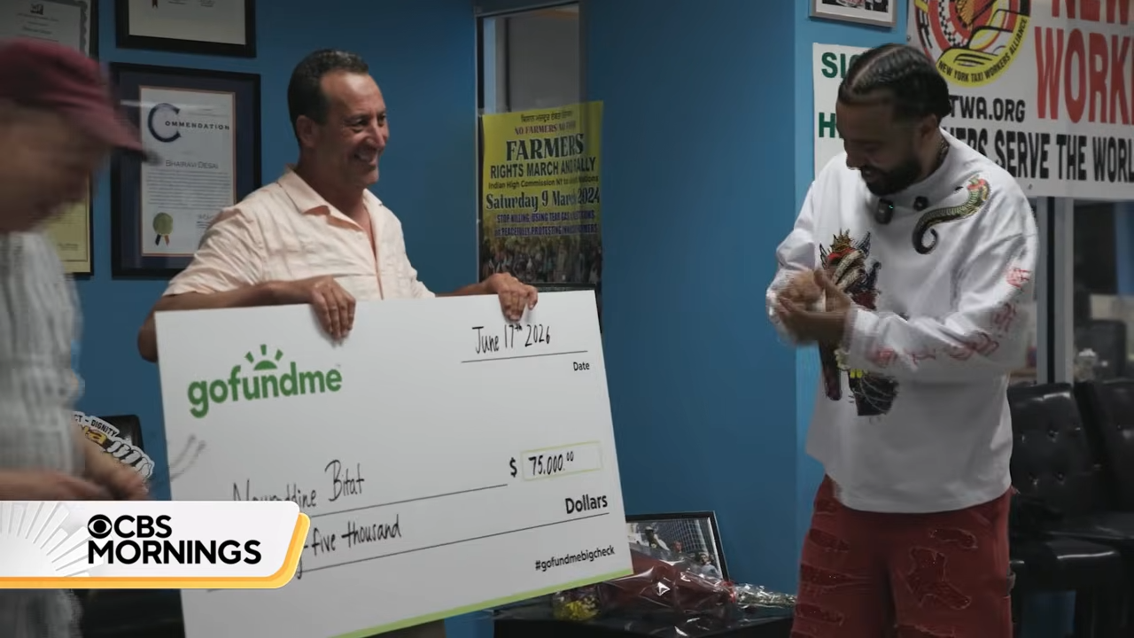 nyc cab driver gets money from rapper