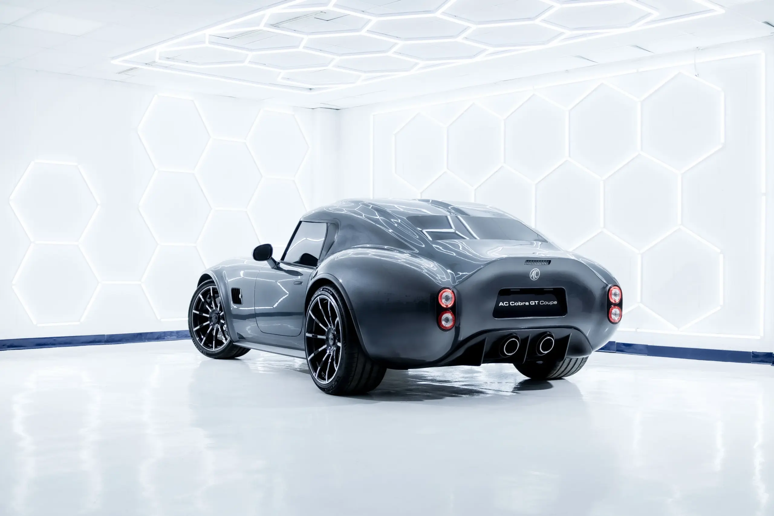 AC Cobra Coupe Rear View