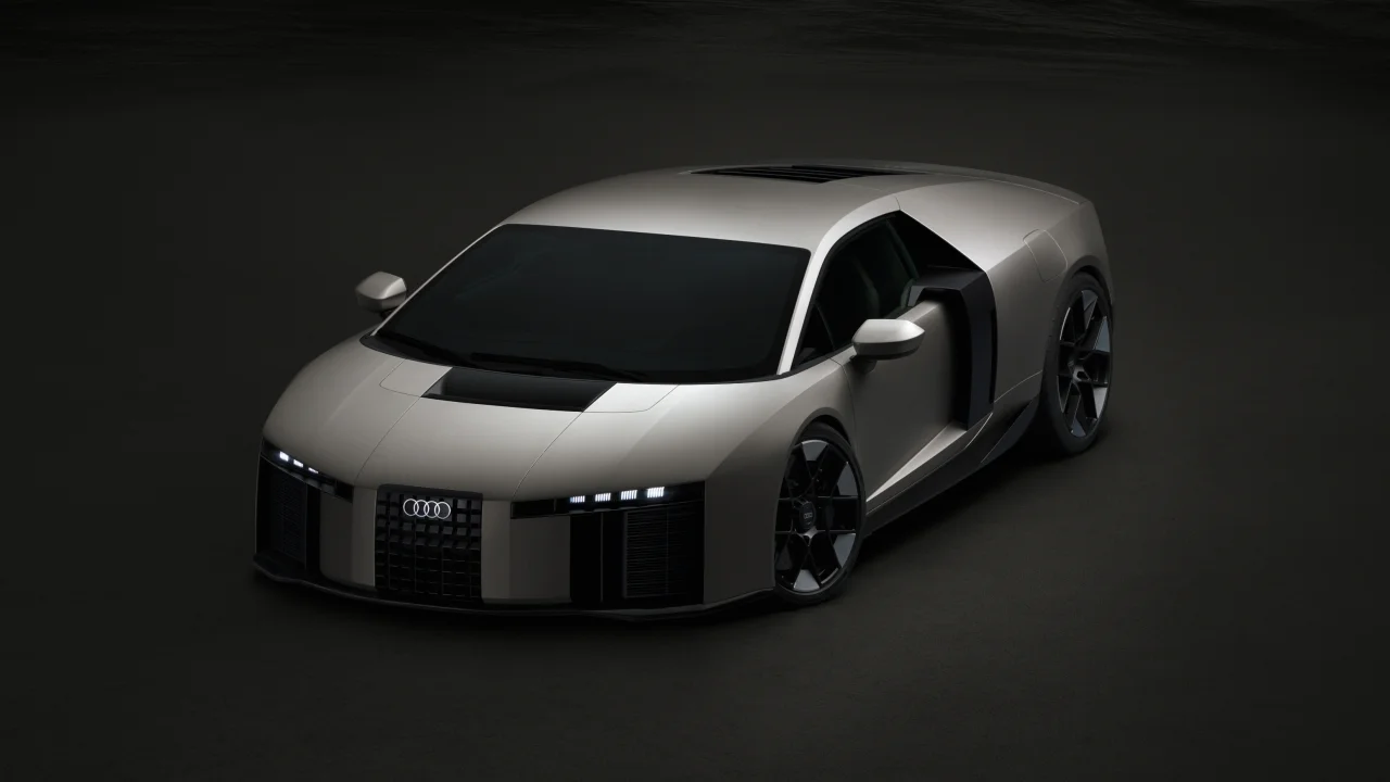 Audi Nuvolari Front Top View