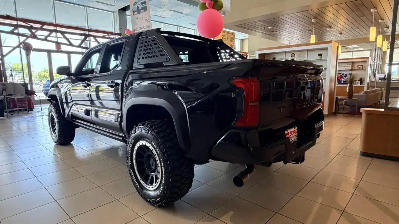 Back to the Future-inspired Toyota Tacoma.