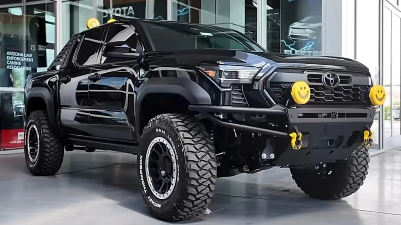 Back to the Future-inspired Toyota Tacoma.