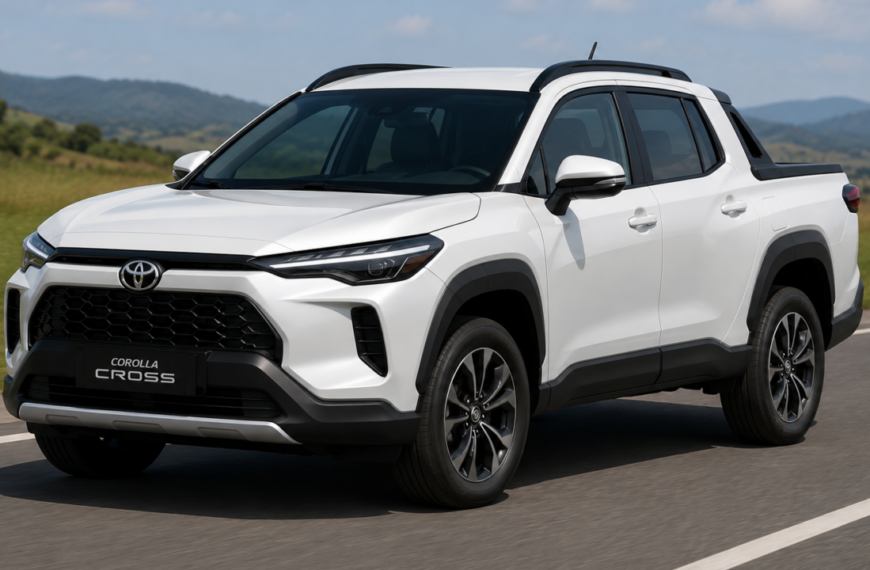 Toyota May Be Developing Corolla Cross-Based Pickup Truck To Compete With Ford Maverick