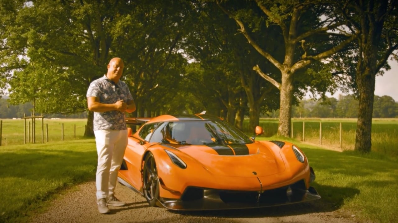 Christian von Koenigsegg JEsko Supercar