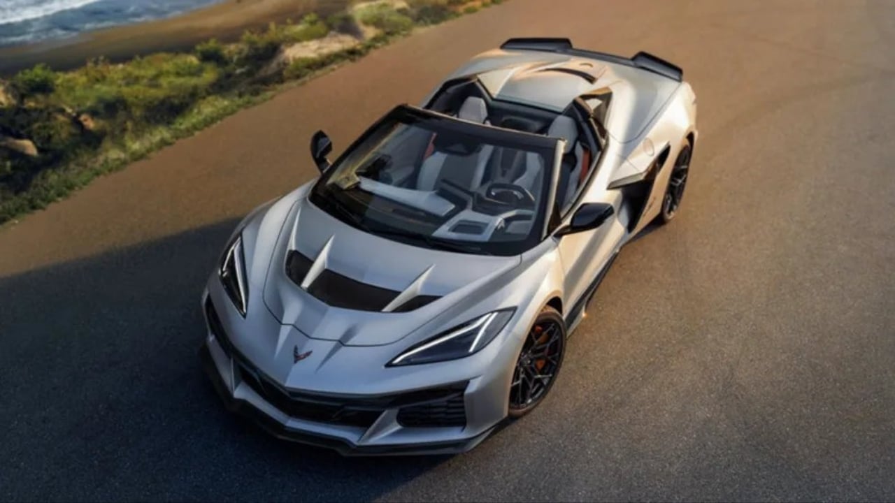 Corvette ZR1X Top View