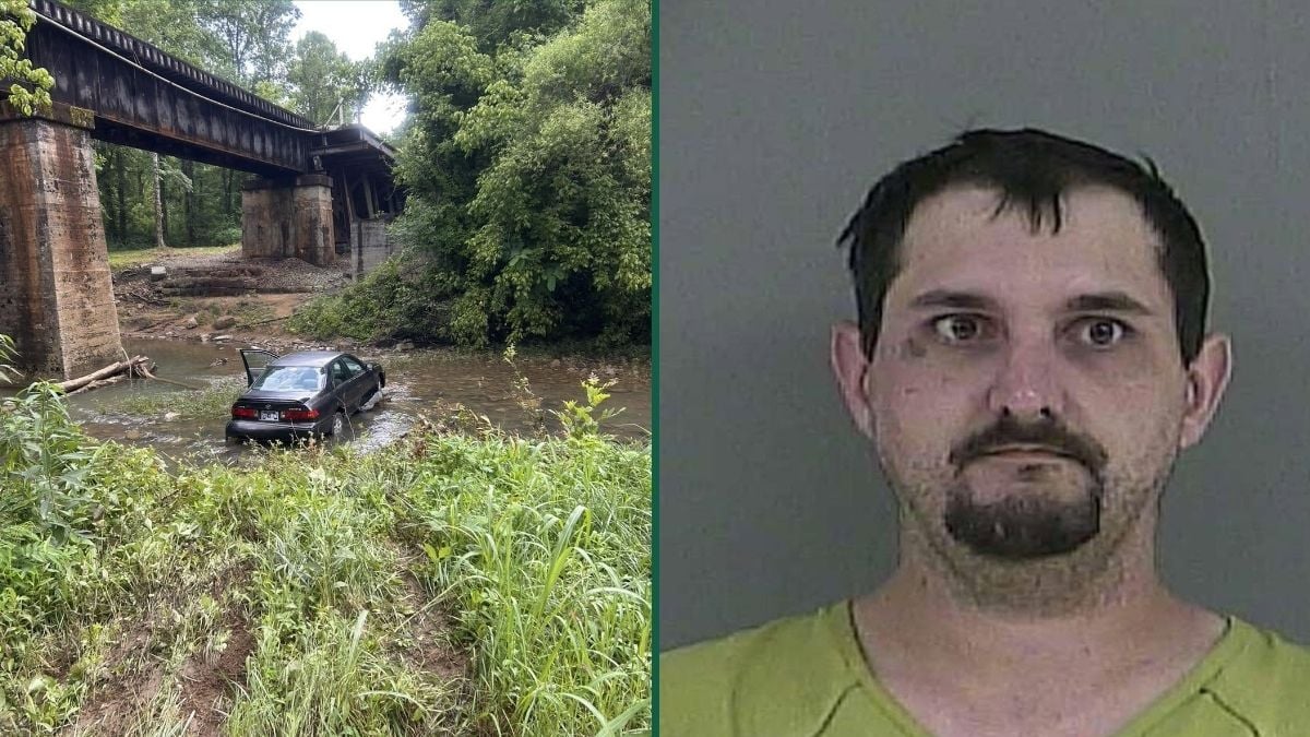 'Eventually, You're Still Going to Jail' Tennessee Wanted Man Tries the Creek Escape and Immediately Regrets It