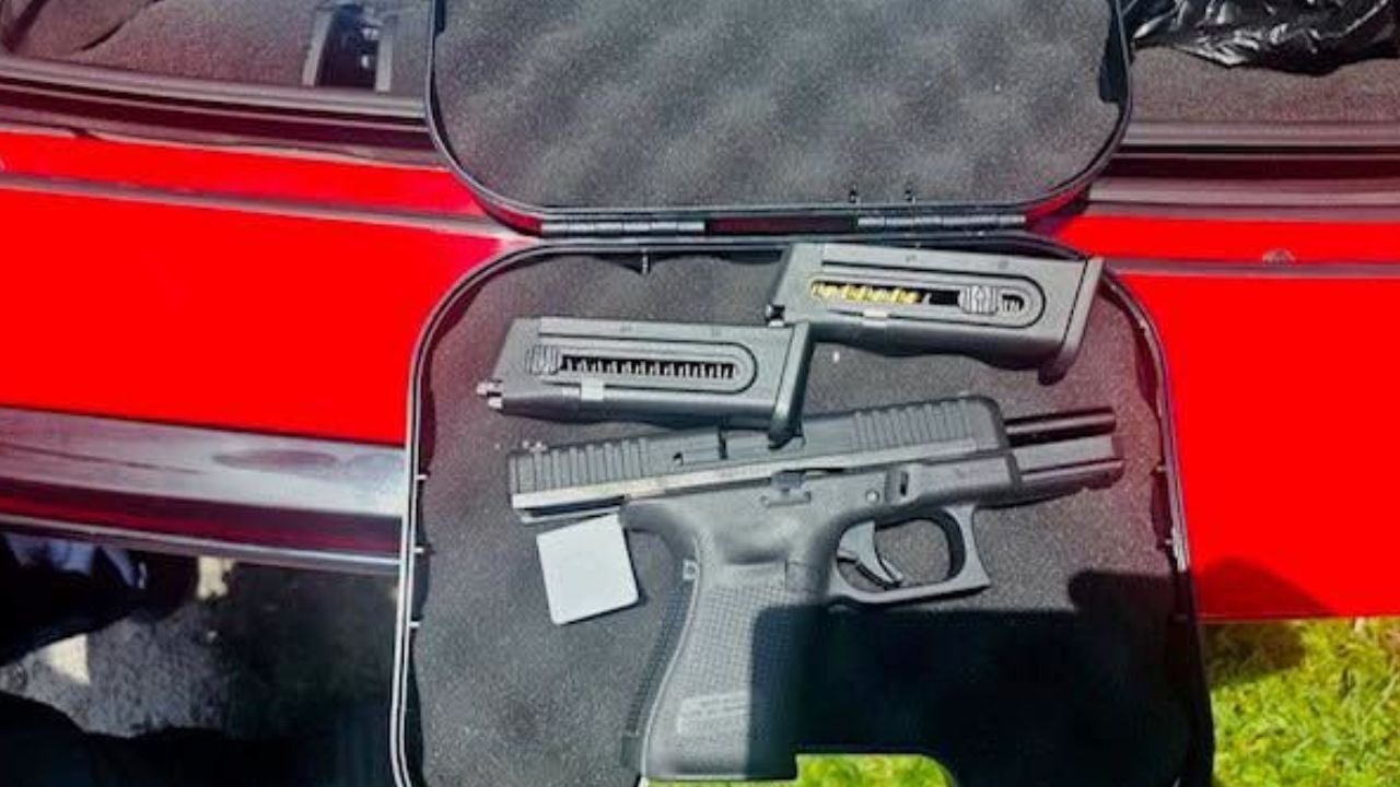 gun found in corvette
