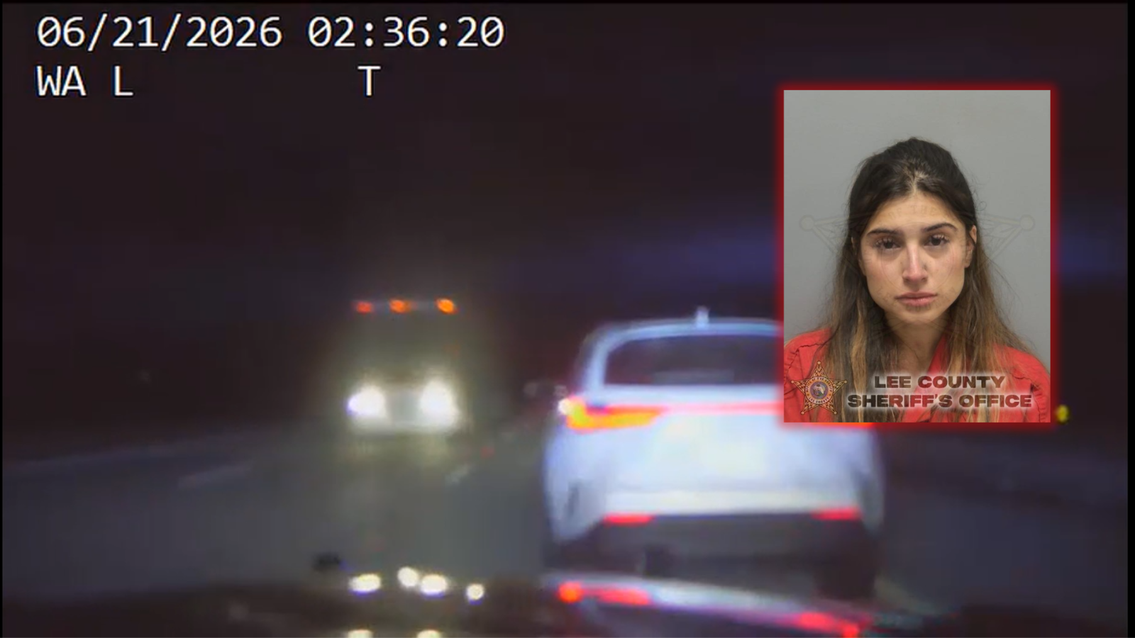 woman drives wrong way DUI