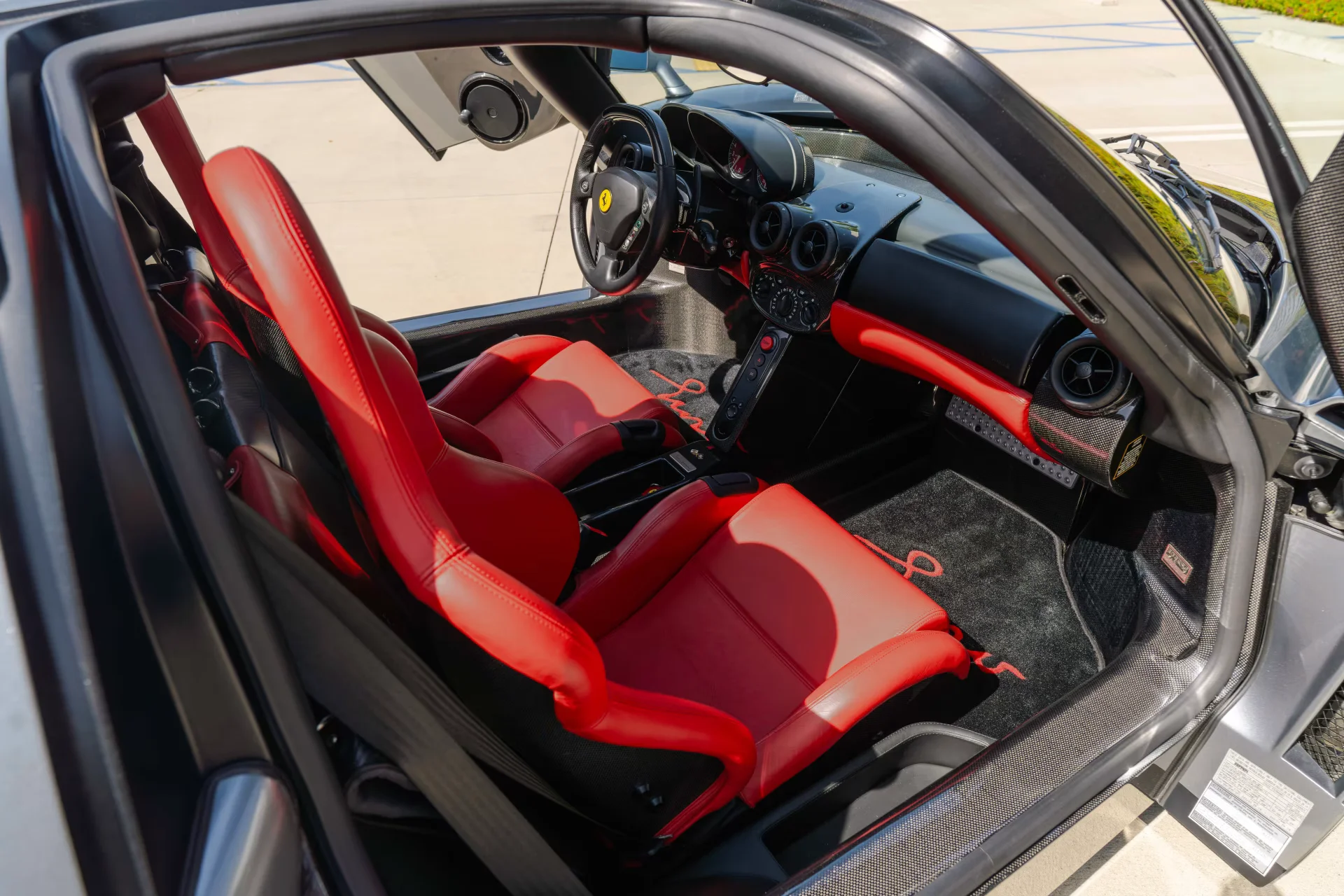 Ferrari Enzo Auction Interior