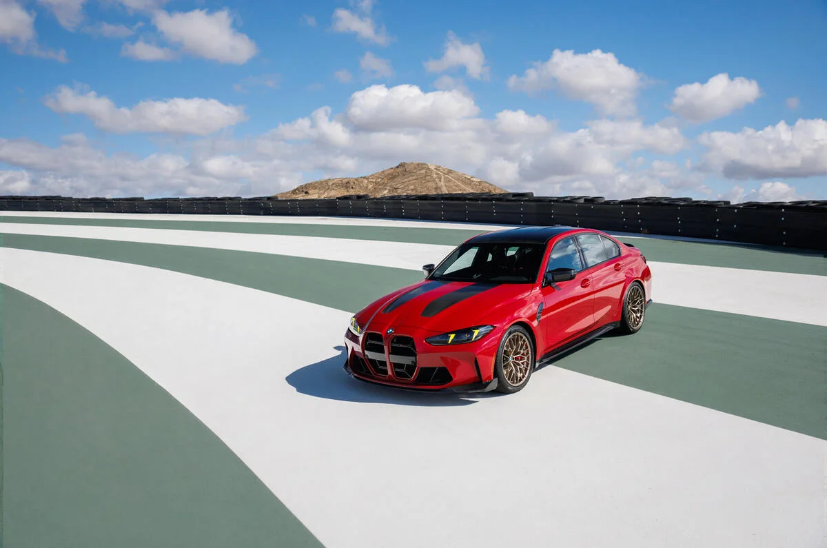 Manual BMW M3 CS Side View