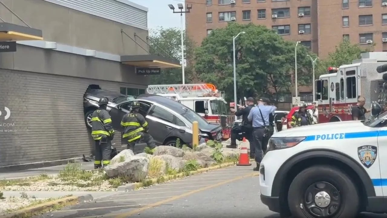 McDonald's drive-thru crash