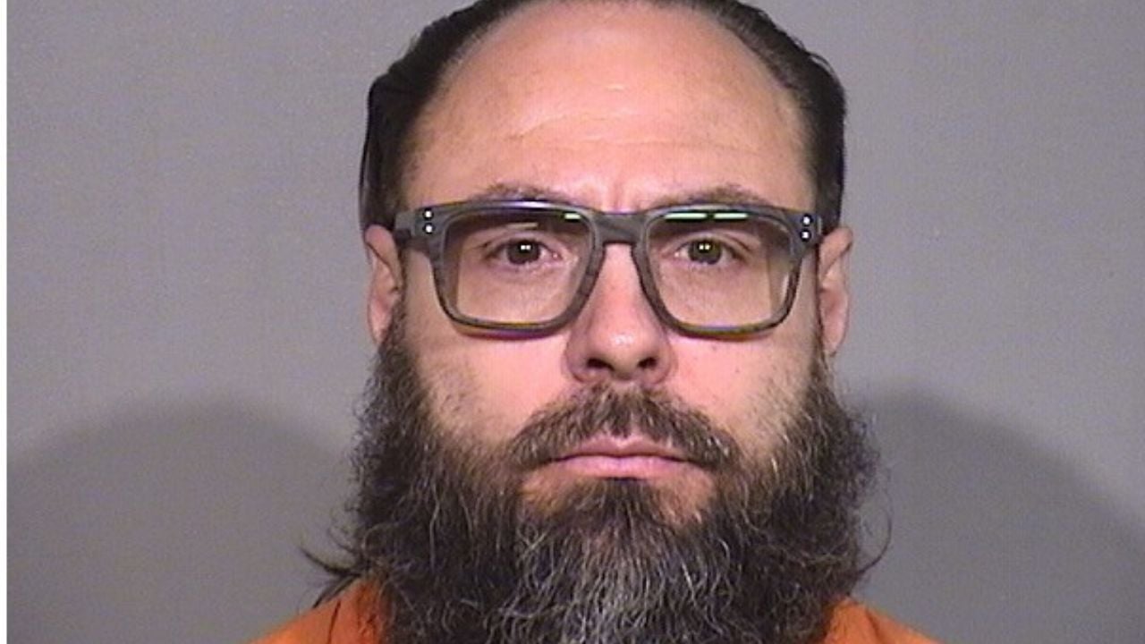 Mugshot of Wayne Mikulski, 46, following his arrest in McHenry County, Illinois.