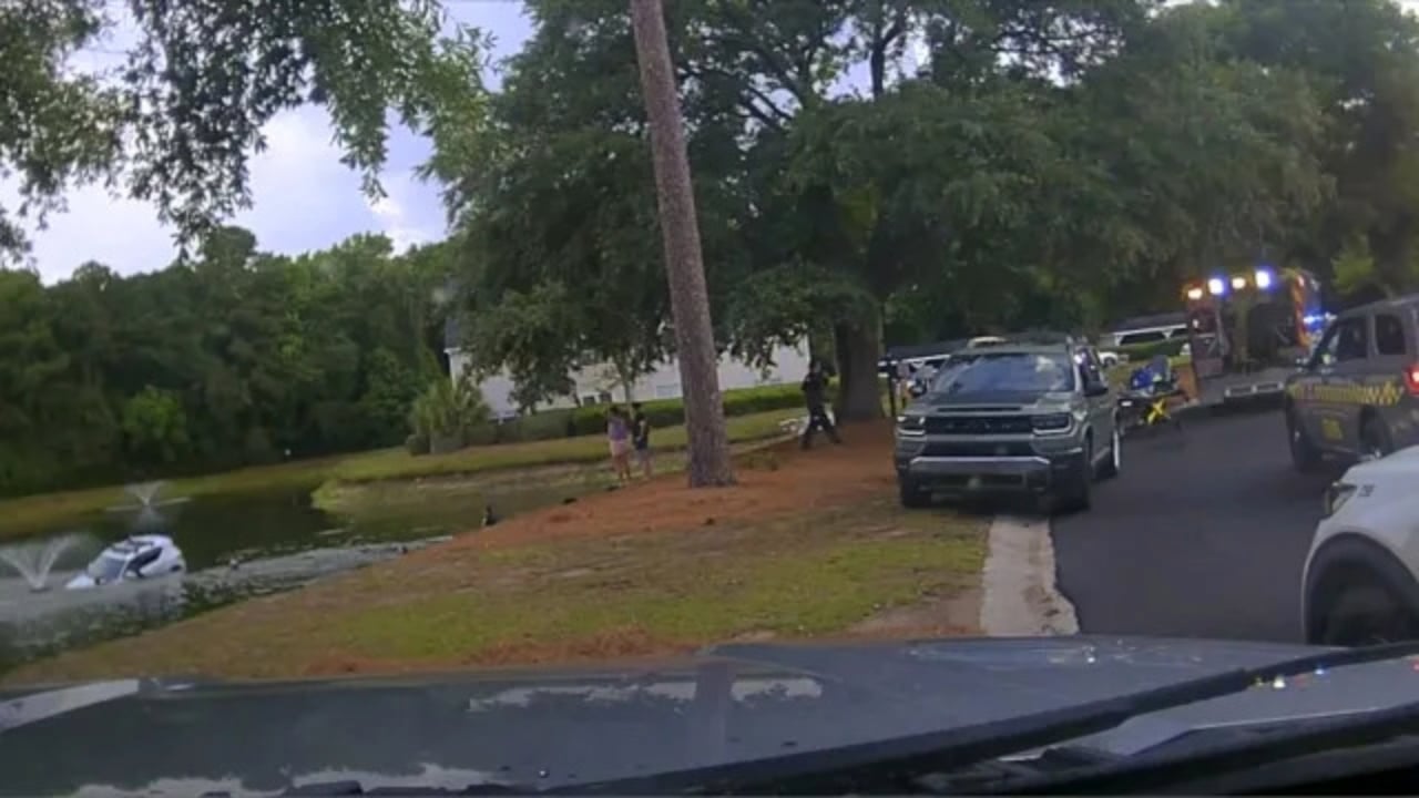 Woman rescued