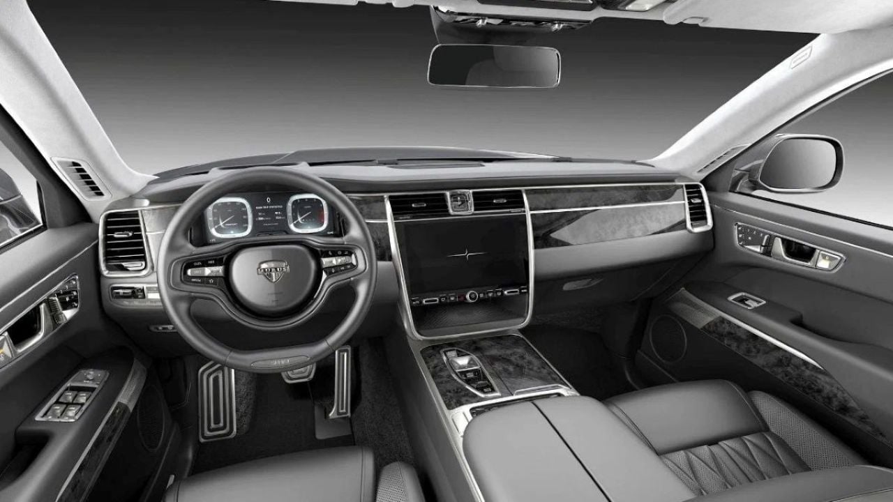 Aurus Senat Long interior