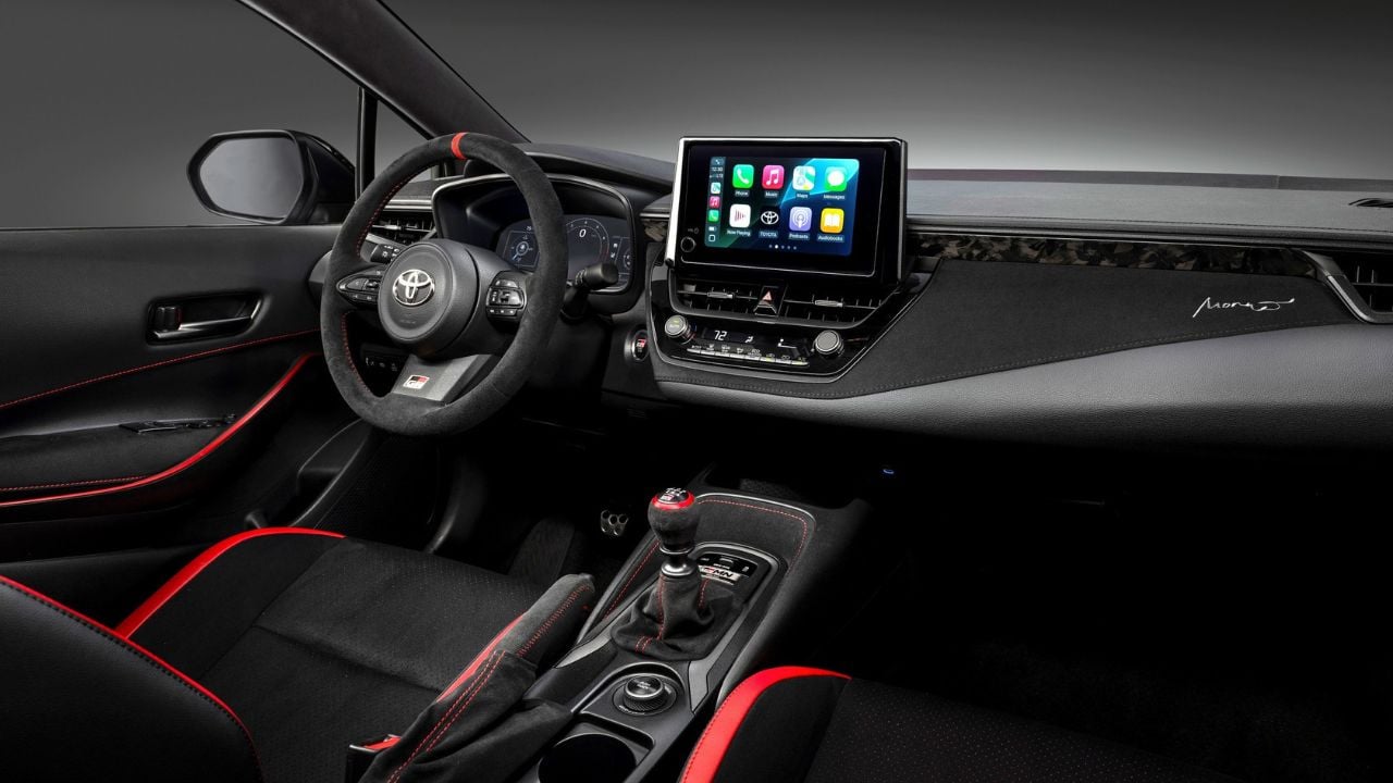 Toyota GRMN Corolla interior