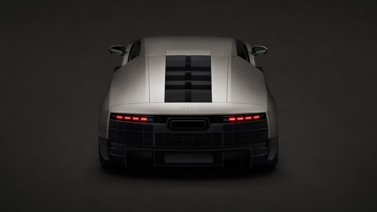 Audi Nuvolari rear wing and body details