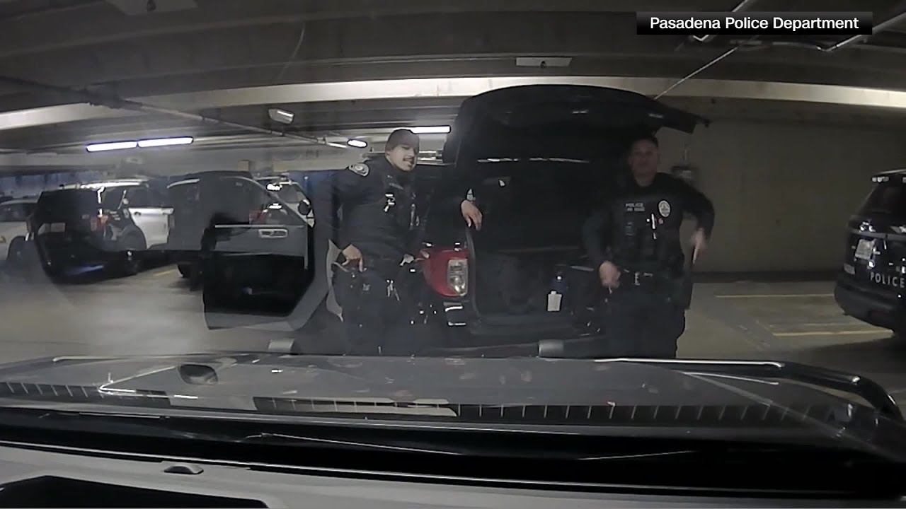 New Video Shows Pasadena Officer Shooting Another Inside Their Own Parking Garage.
