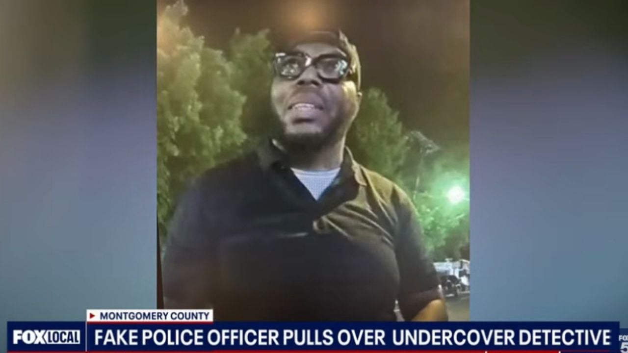 Suspect picks the absolute wrong driver to pull over in Silver Spring.