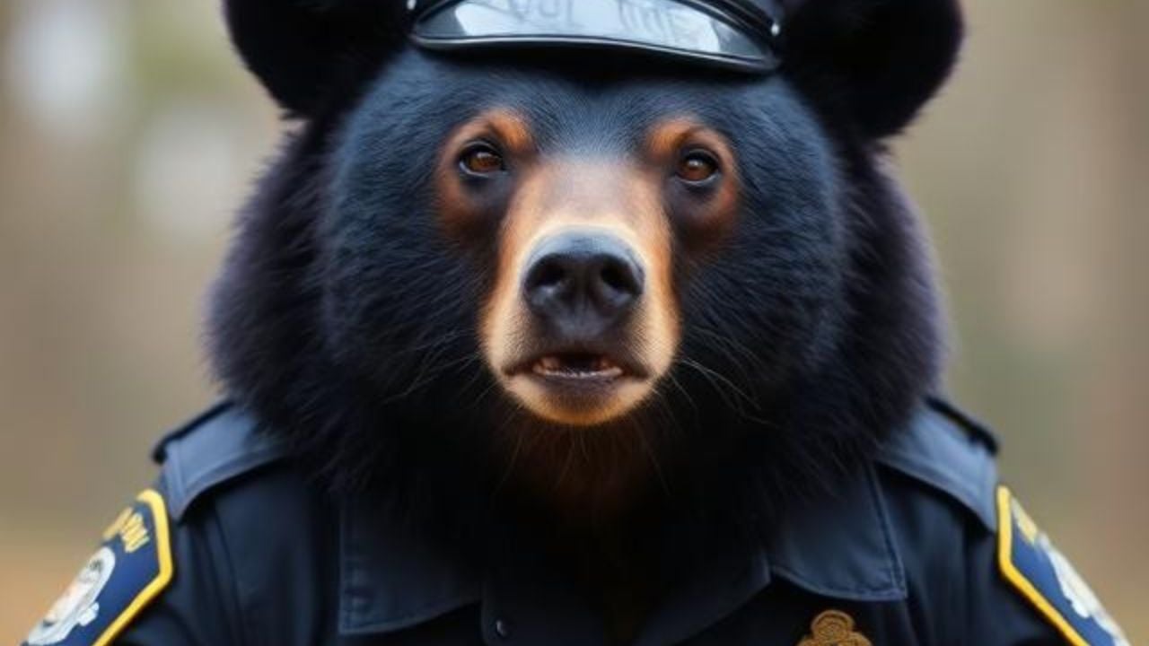 Castle Rock Police Process a Four-Legged Trespasser.