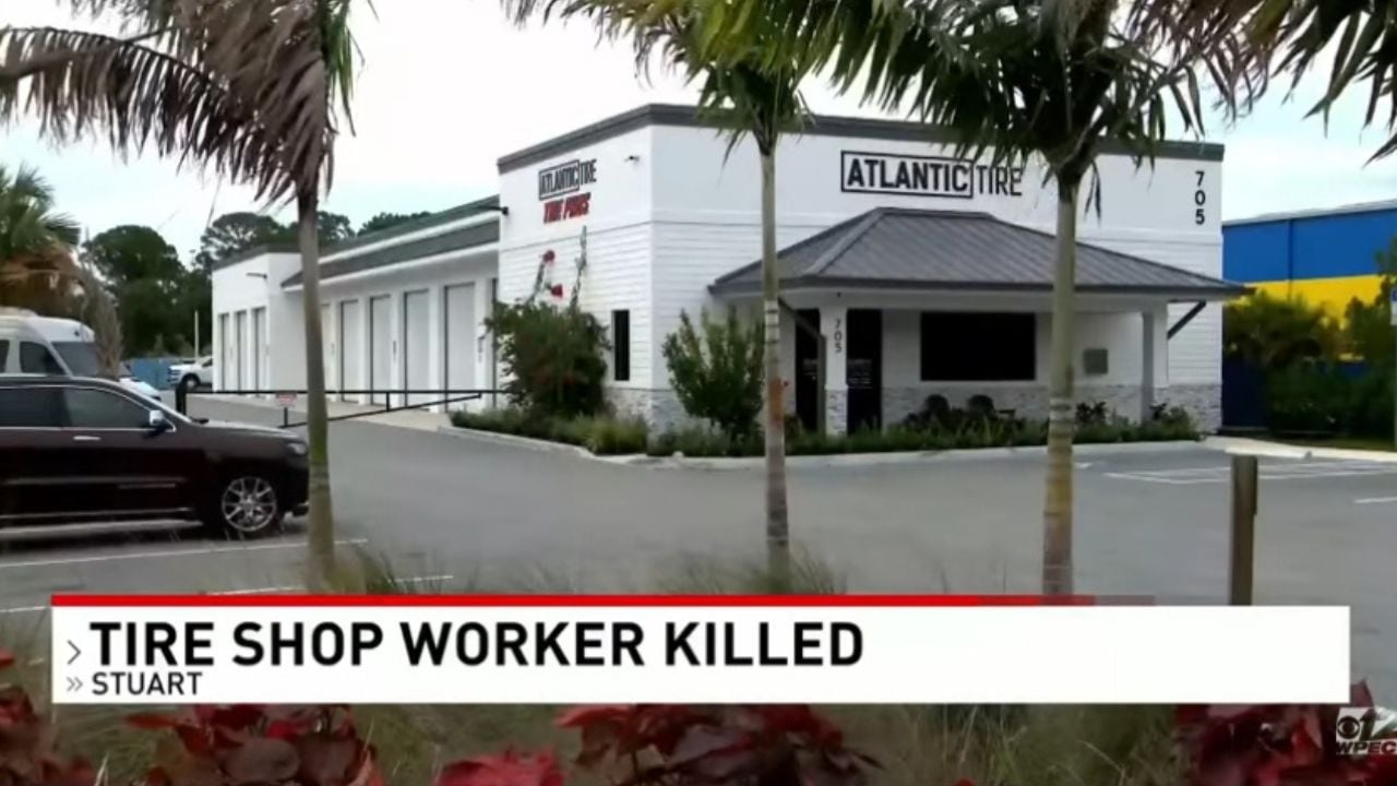 Family Mourns Young Technician Killed in Stuart Tire Shop.