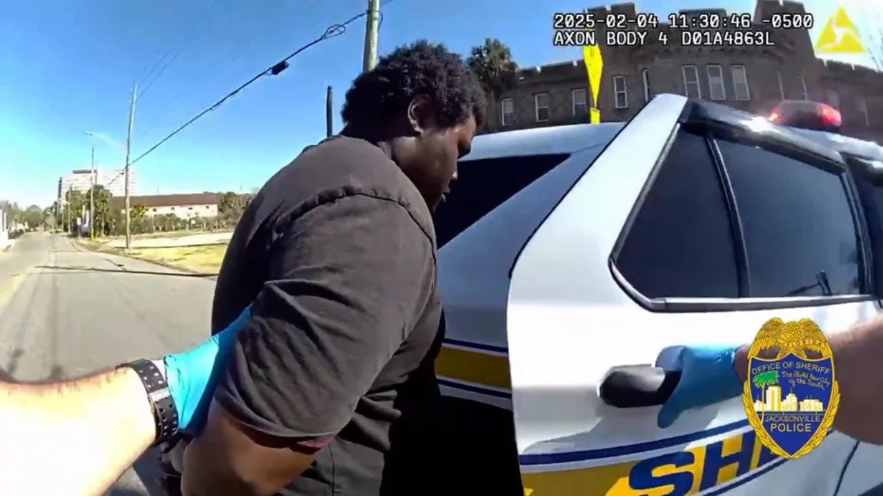 Mounted JSO Horse Helps Capture Fleeing Drug Suspect After Chase Through Jacksonville McDonald's.