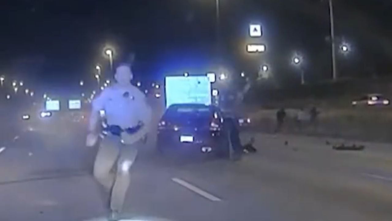New video captures Illinois trooper’s incredible escape on I-94.